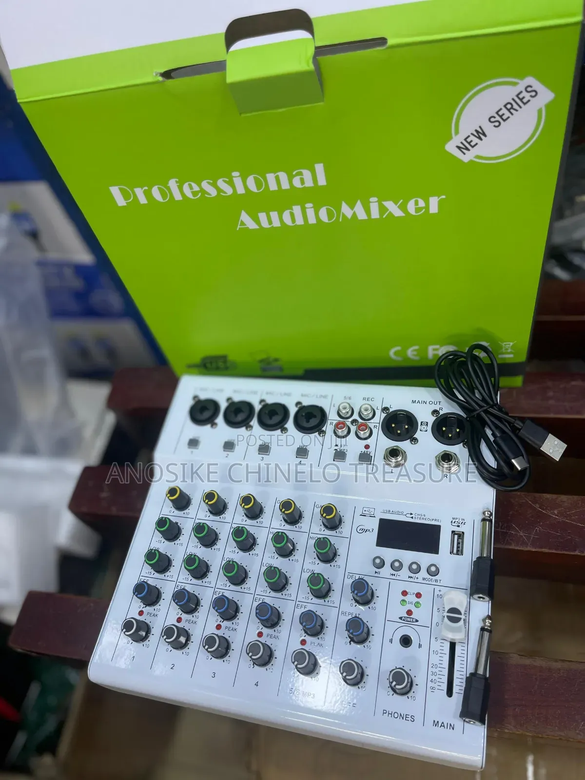 Professional Audio Mixer Usb Sound Mixer for Recording,Live Events
