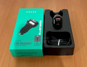 Heatz Dual Ports 36w Type-C Fast Car Charger - Zcc26