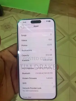 Apple iPhone 17 Pro Max 512 GB White