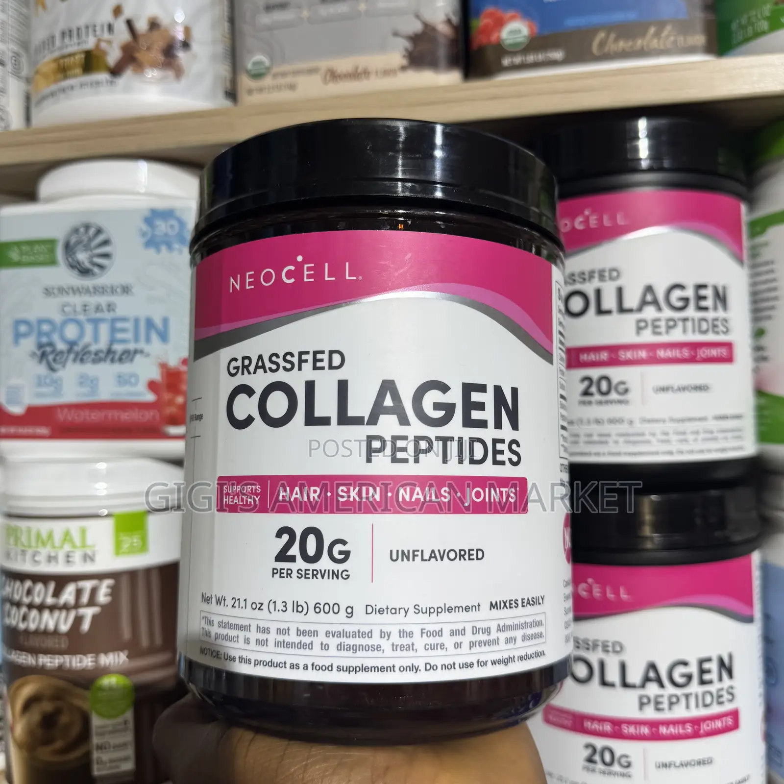 Neocell Grassfed Collagen Peptides 600g