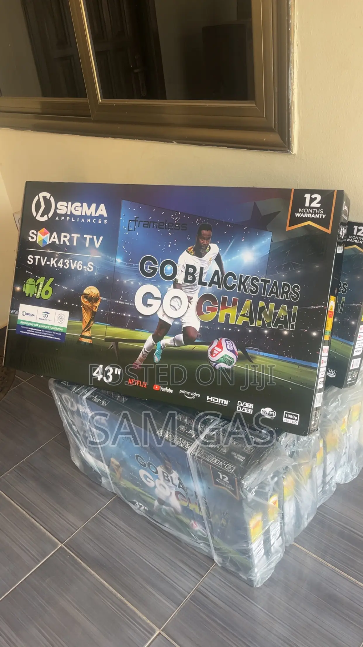 Sigma Smart 43 Inches TVS