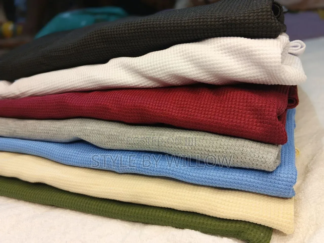 Waffle Knitted Shirts