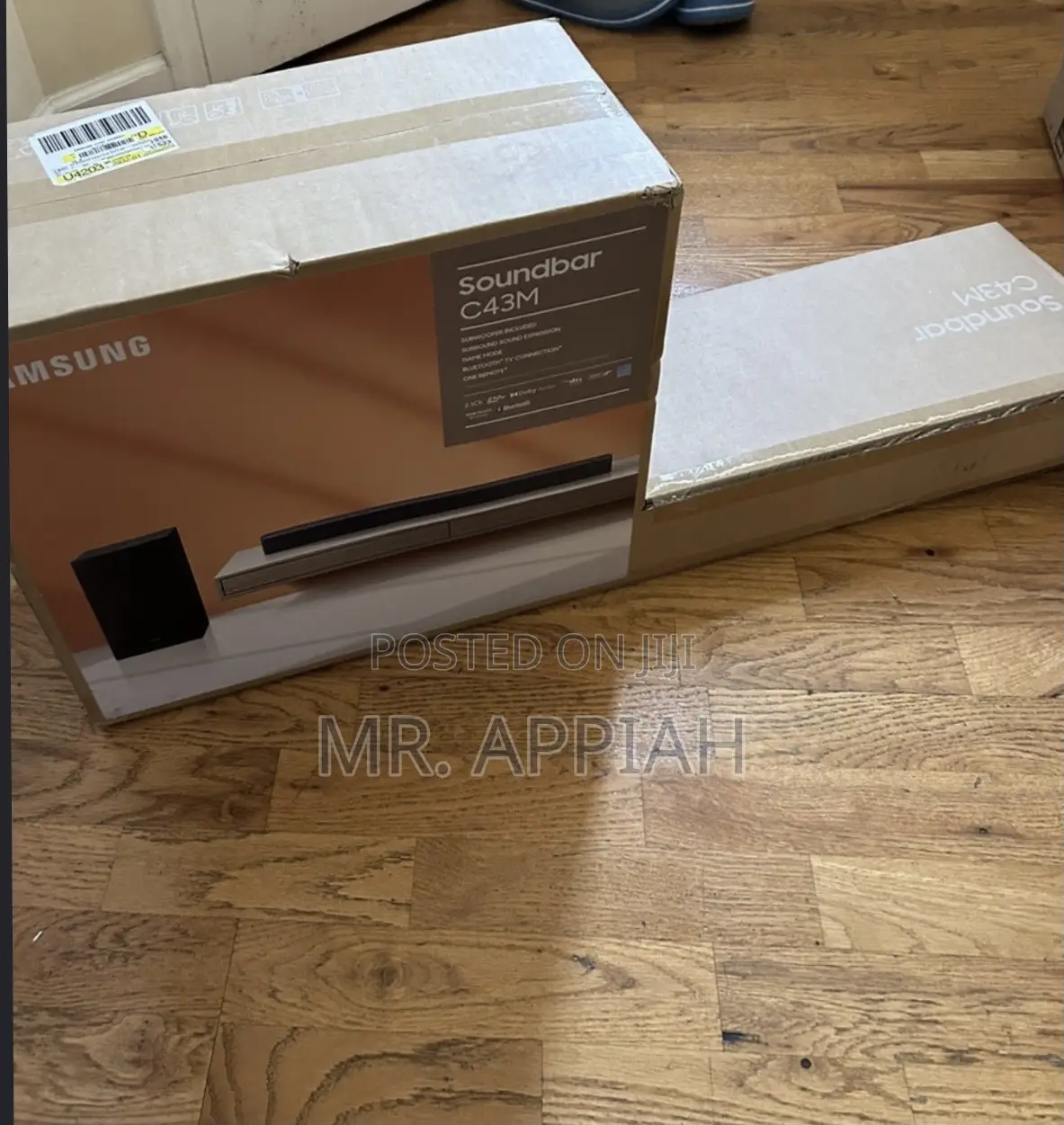 Fresh in Box Samsung C43m 210watt Sound Bar + Wireless Subwoofer 