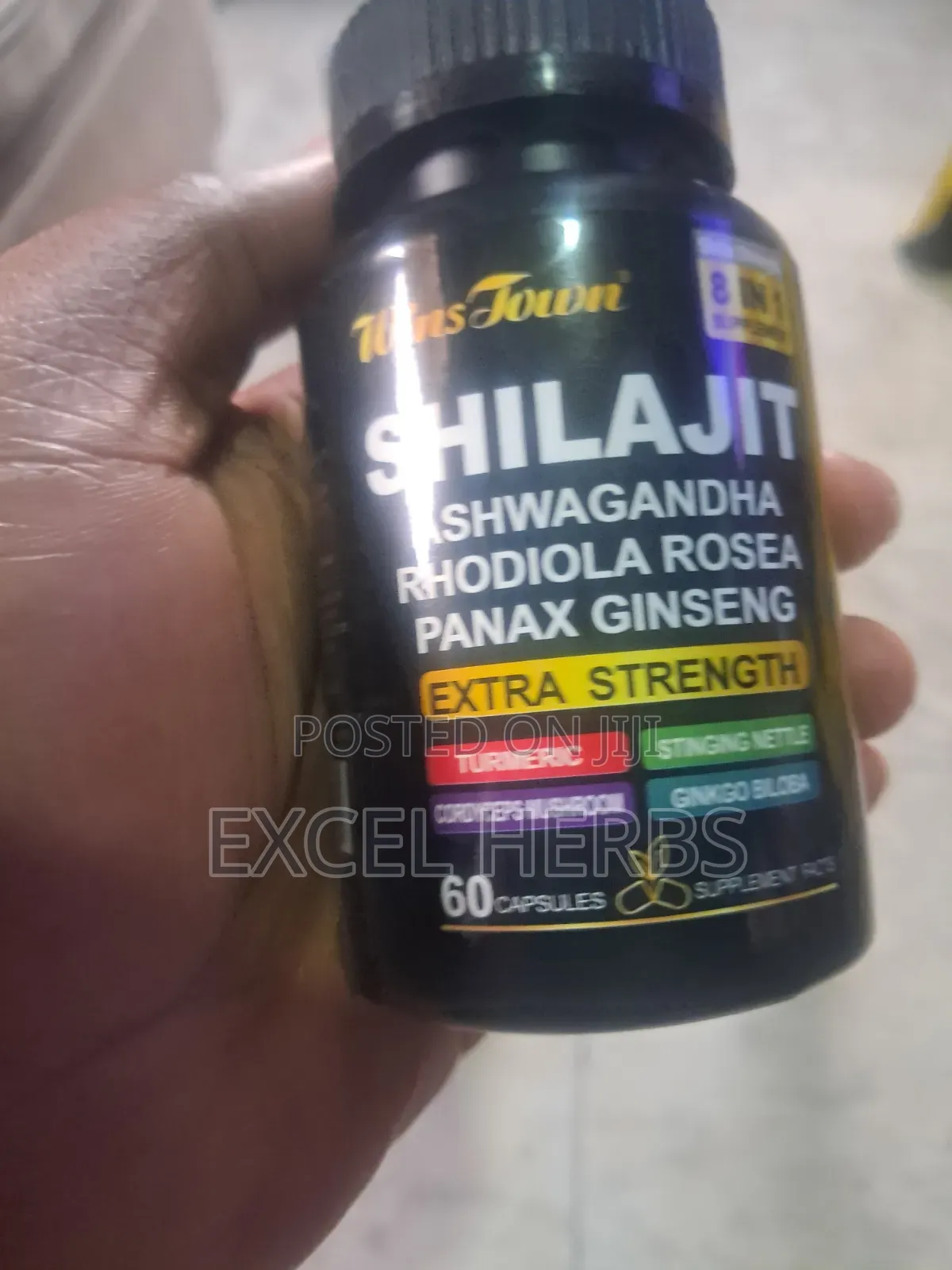 Shilajit Ashwagandha Rhodiola Rosea Panax Ginseng
