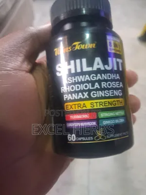 Shilajit Ashwagandha Rhodiola Rosea Panax Ginseng