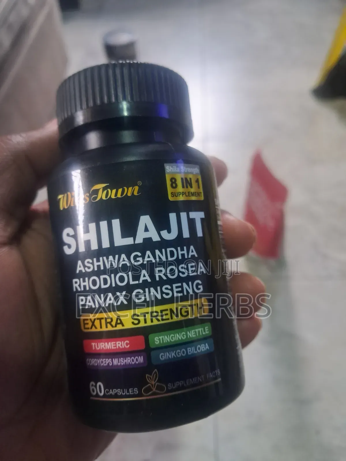 Shilajit Ashwagandha Rhodiola Rosea Panax Ginseng