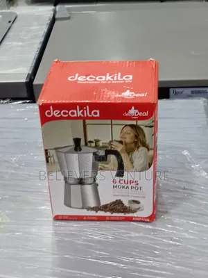 Wake Up to Rich Coffee With Decakila Moka Pot