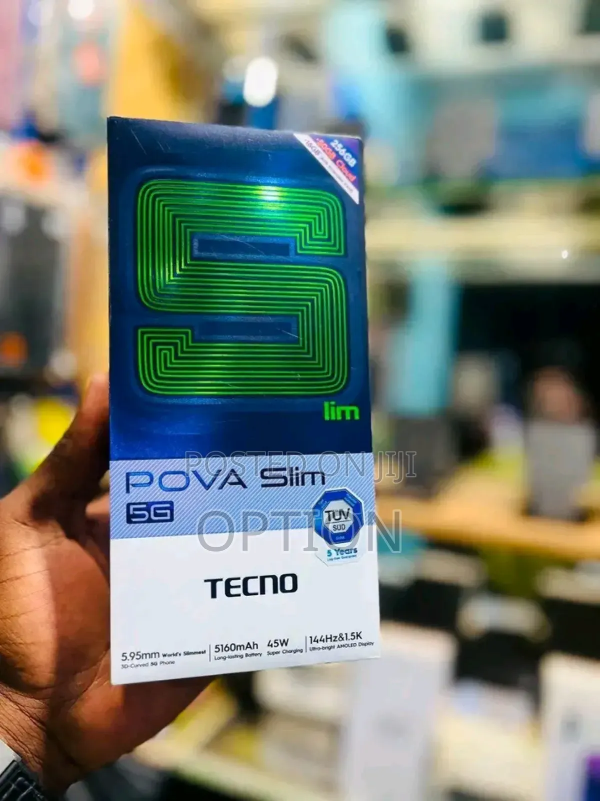 New Tecno Spark Slim 256 GB Gray