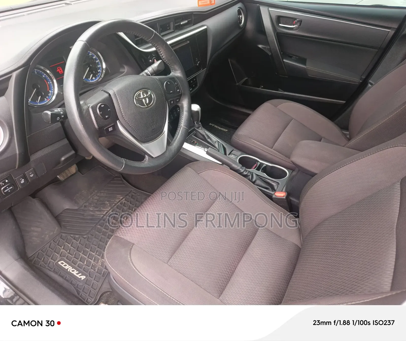 Toyota Corolla 2018 Black
