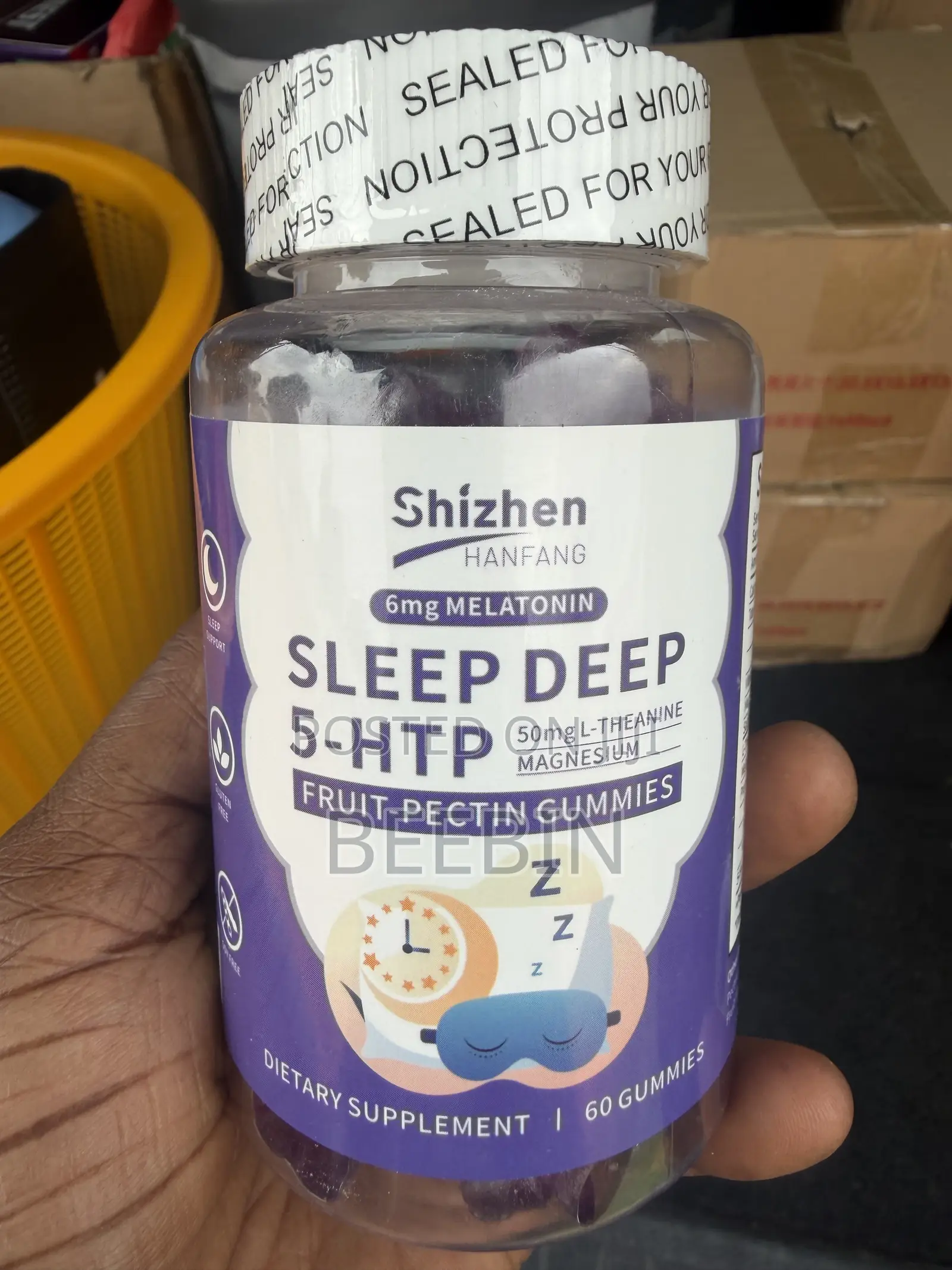 Sleep Deep 5-HTP Fruit Pectin Gummies - 60 Gummies