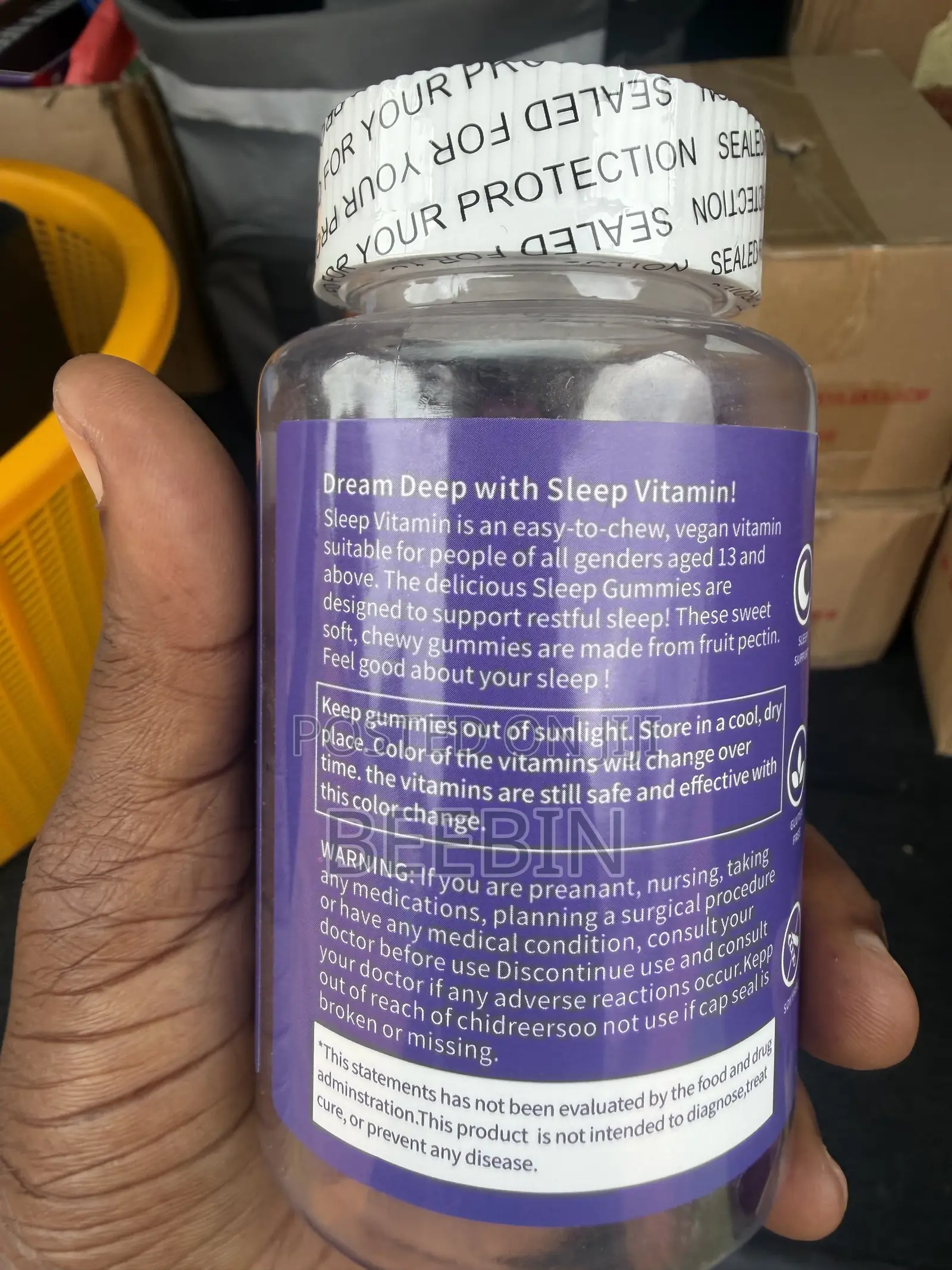 Sleep Deep 5-HTP Fruit Pectin Gummies - 60 Gummies