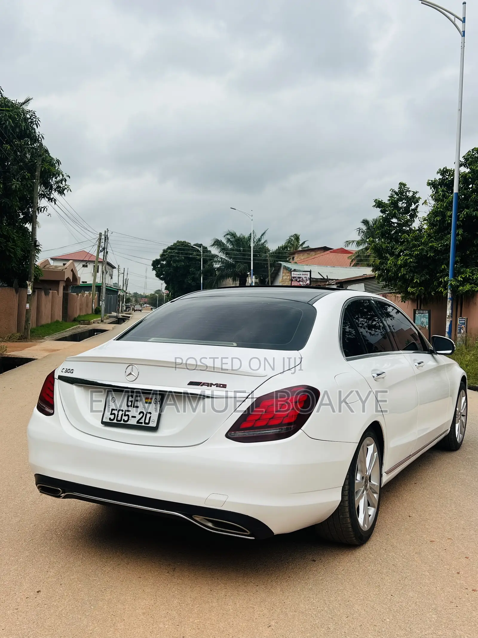 Mercedes-Benz C300 Sport Sedan RWD (2.0L 4cyl 7A) 2016 White