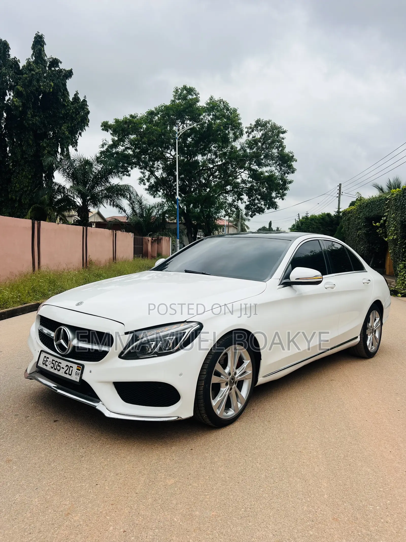 Mercedes-Benz C300 Sport Sedan RWD (2.0L 4cyl 7A) 2016 White