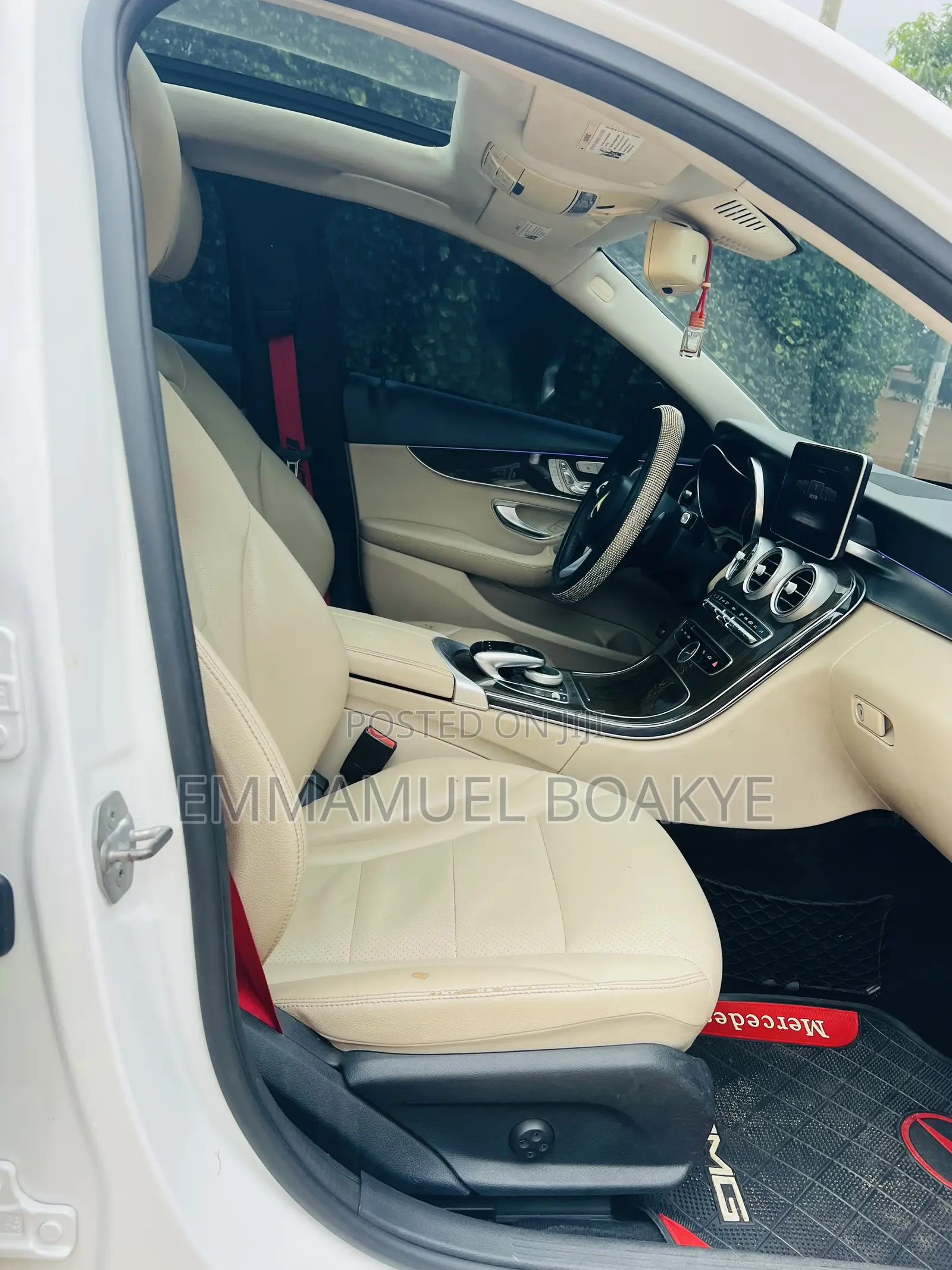 Mercedes-Benz C300 Sport Sedan RWD (2.0L 4cyl 7A) 2016 White
