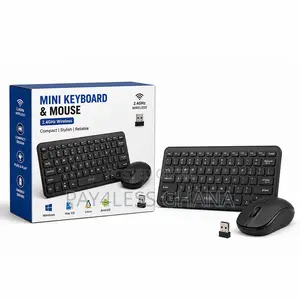 Mini Bluetooth Keyboard Mouse For Phones And Tablets