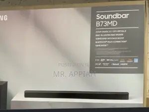 Original Samsung B73md 220watt 5.1ch Sound Bar System With Subwoofer 