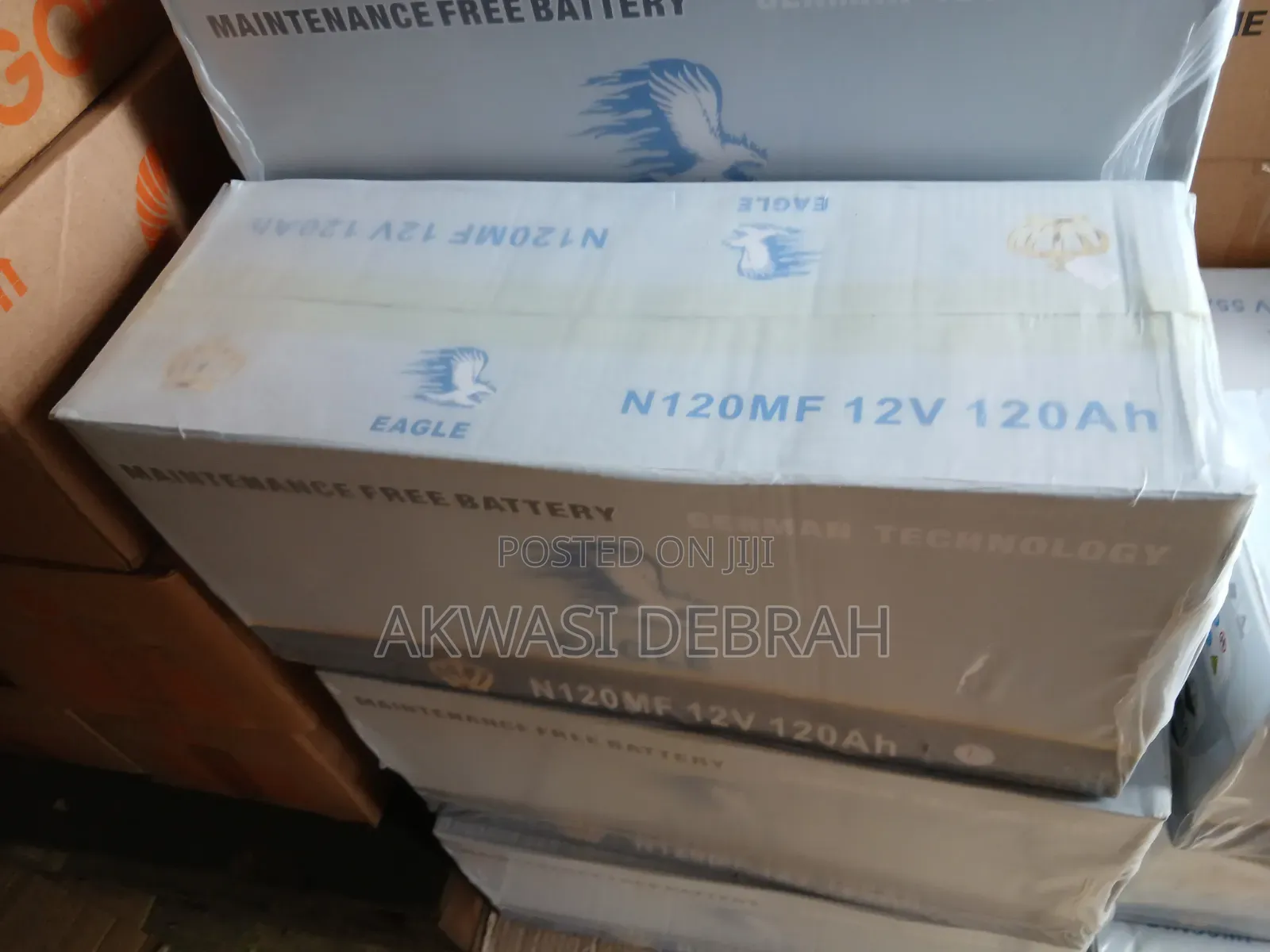 Original Eagle Batteries 24 Plate 120ah, 12v