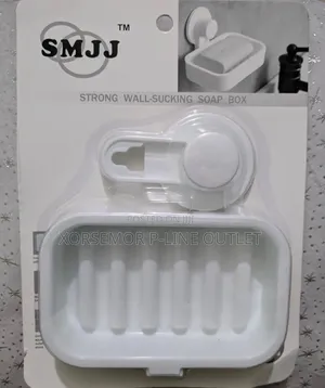 Bar Soap Dish - Mounted No-Drilling Self Draining Removable