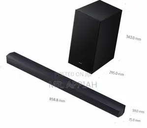 Order Authentic Samsung B450f 2.1channel Sound Bar(Black)300watt