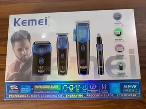 Km-8534 4 in 1 Cordless Hair Clipper
