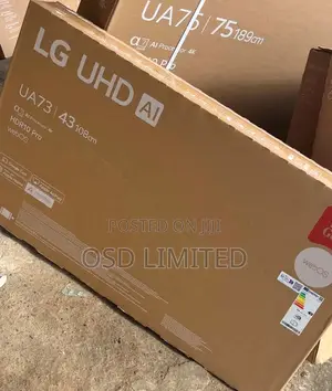 World Cup Promo Sleek Design Lg 43" Ua73