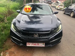 Honda Civic LX Sedan 2019 Matt Black