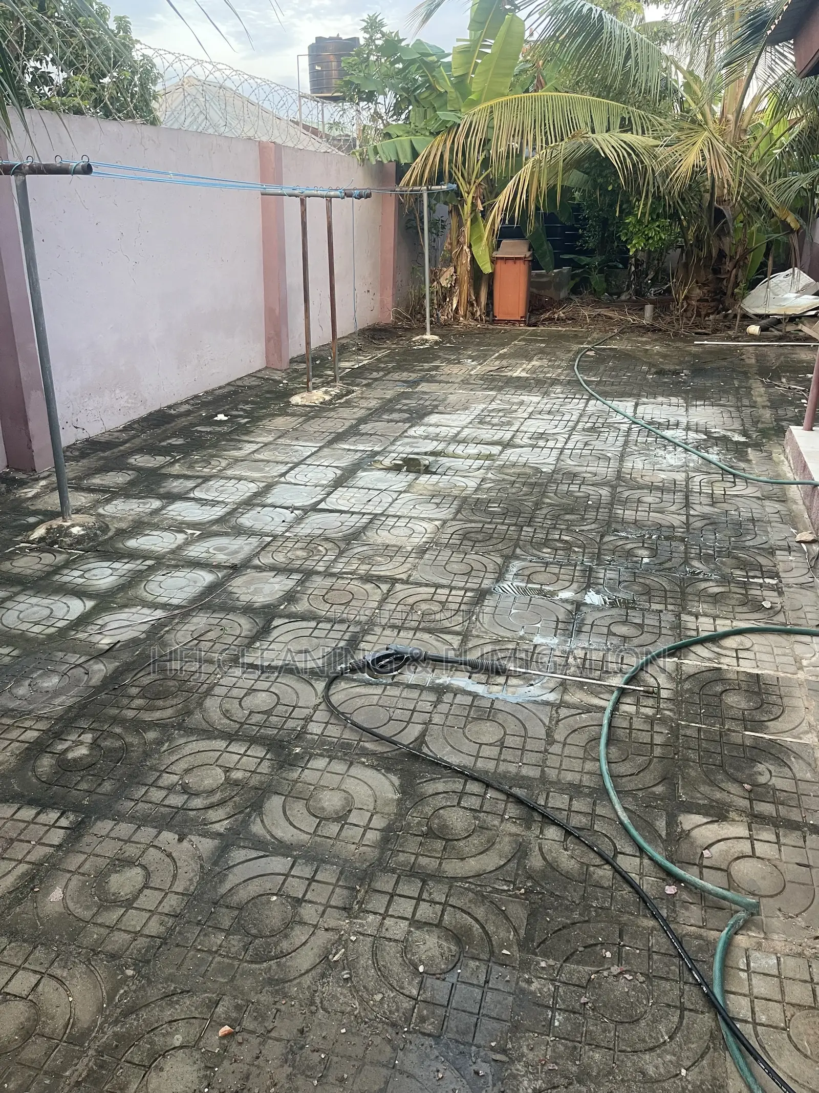 Compound Pressure Washing