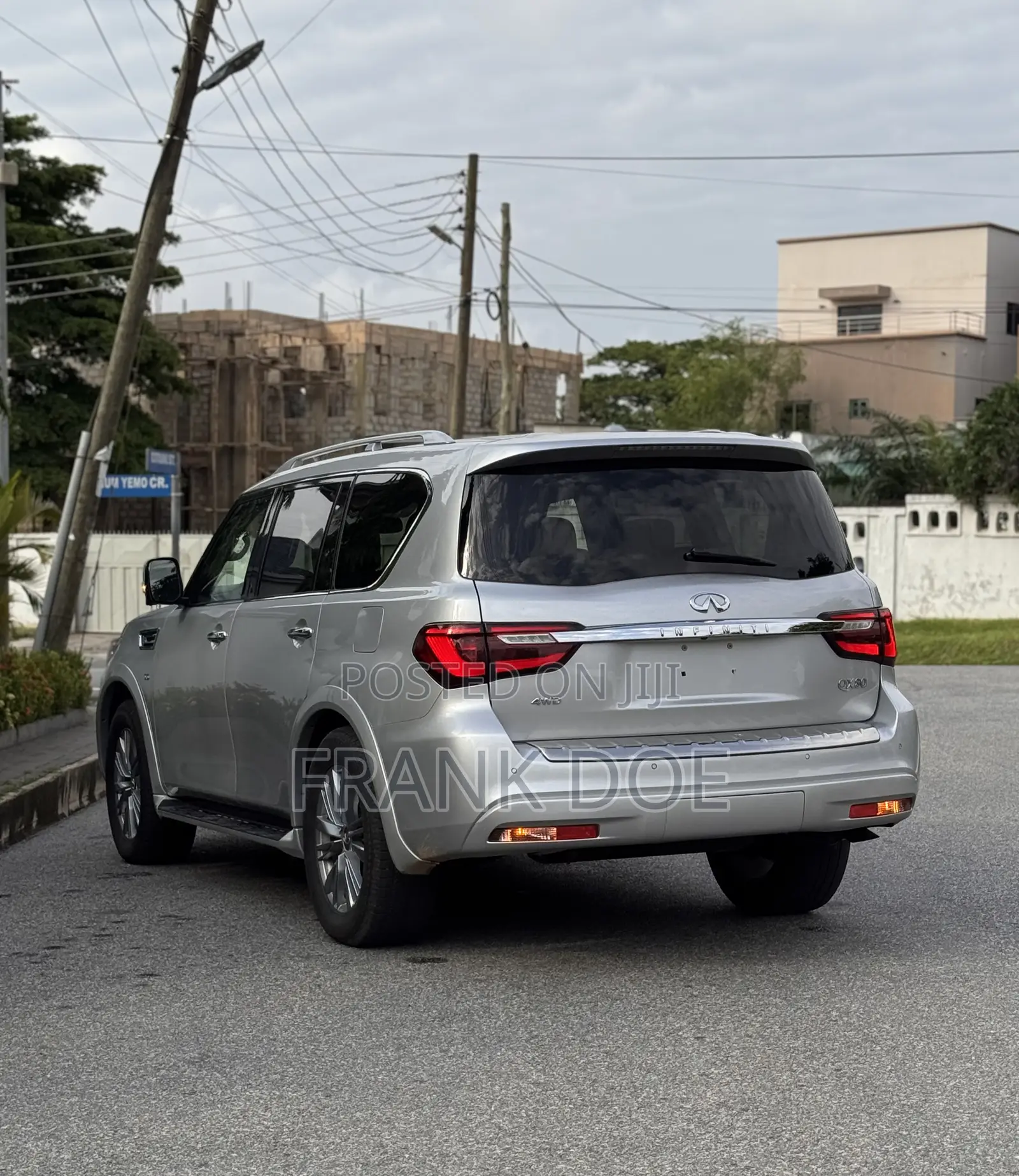 Infiniti QX80 2019 Silver