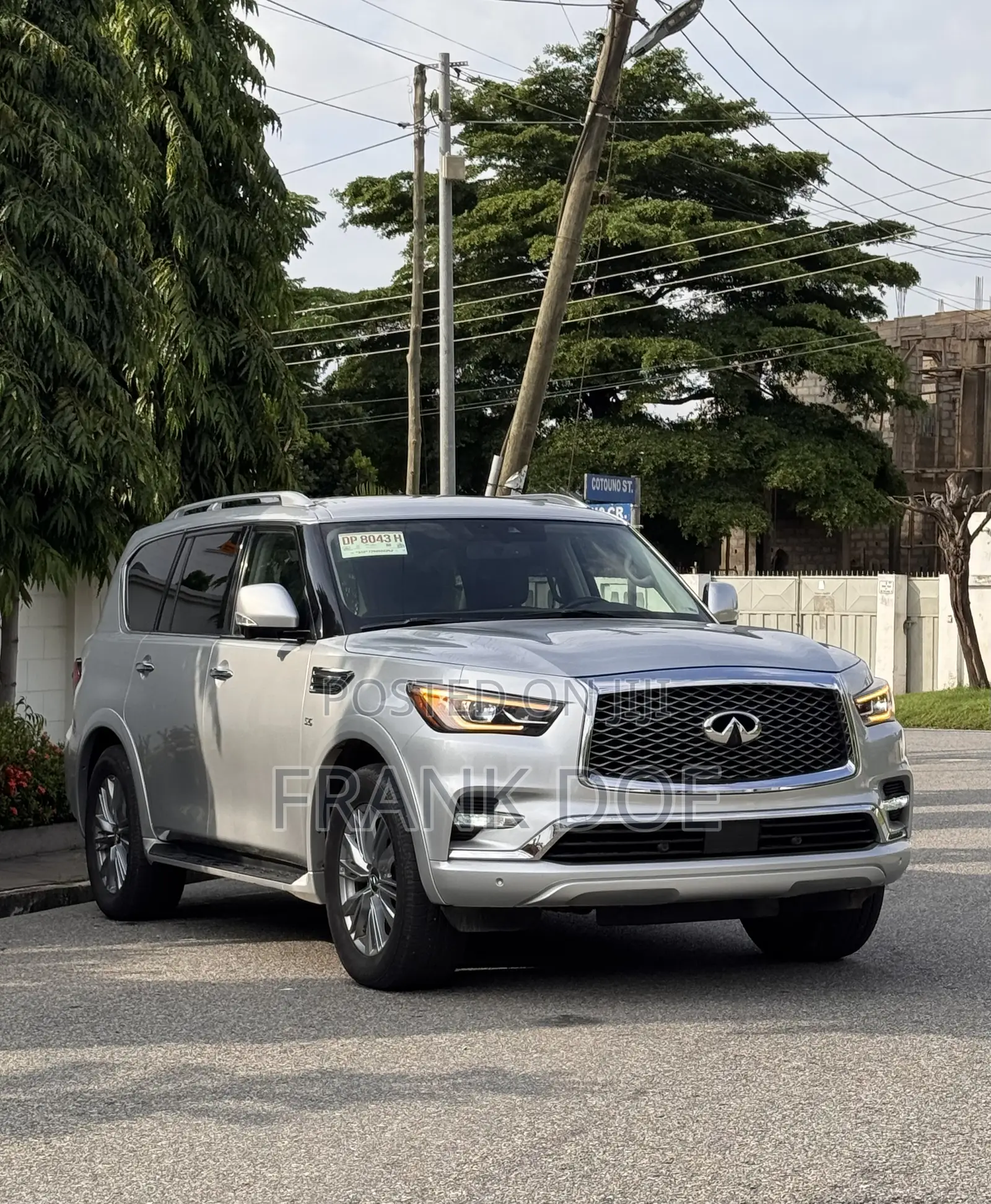 Infiniti QX80 2019 Silver