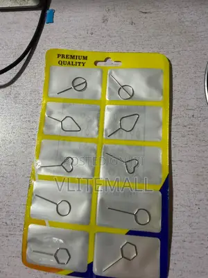 10-Piece Pack of Metal Sim Card Removal Tools
