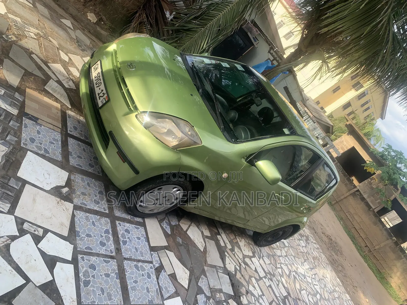 Toyota Aygo 2008 Green