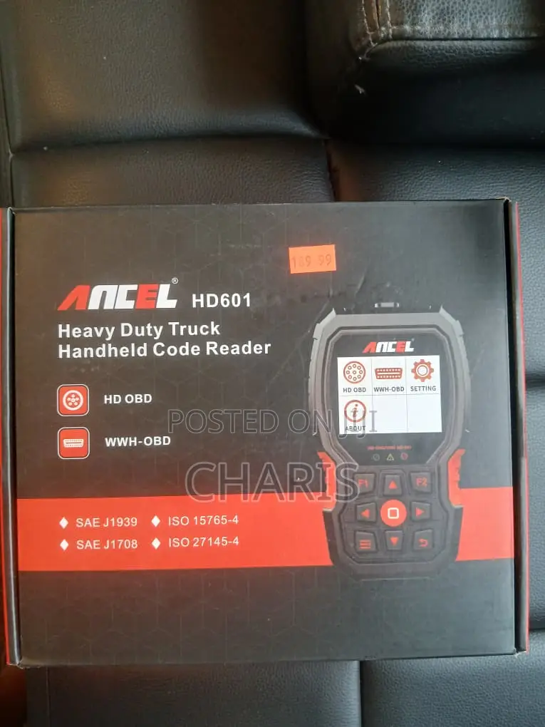 Ancel Hd601 Heavy Duty Truck Handheld Code Reader(From Canada)