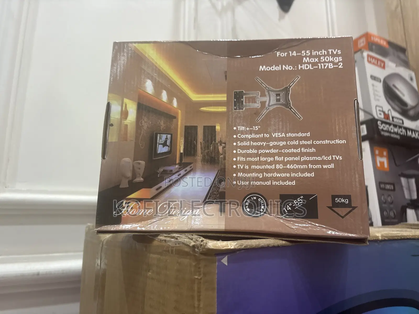 Minimalistic for Room HDL-117b-2 Tv Wall Mount for 14-55 Inch TVS