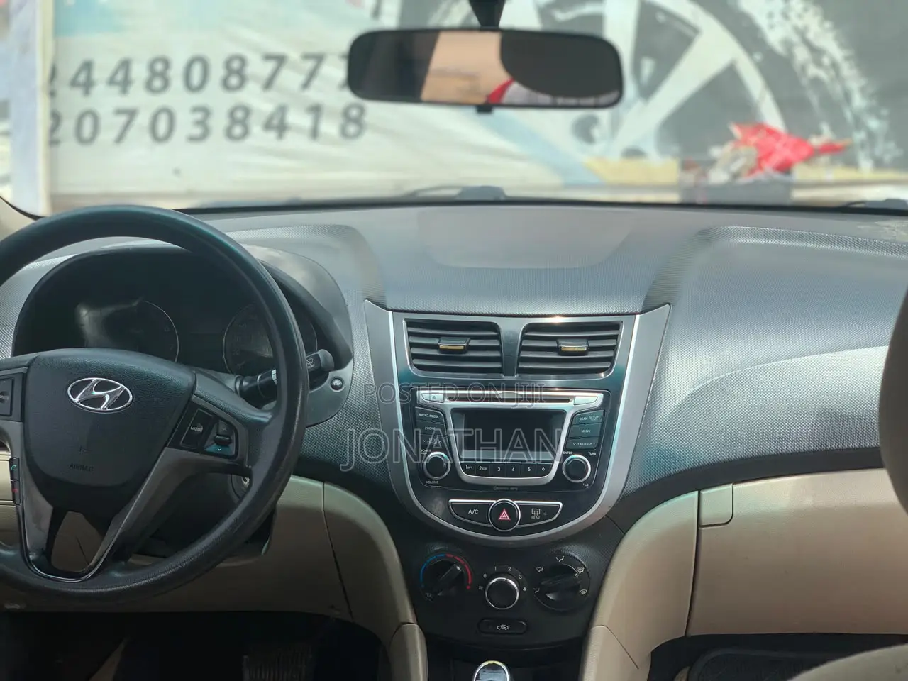 Hyundai Accent 2016 Black