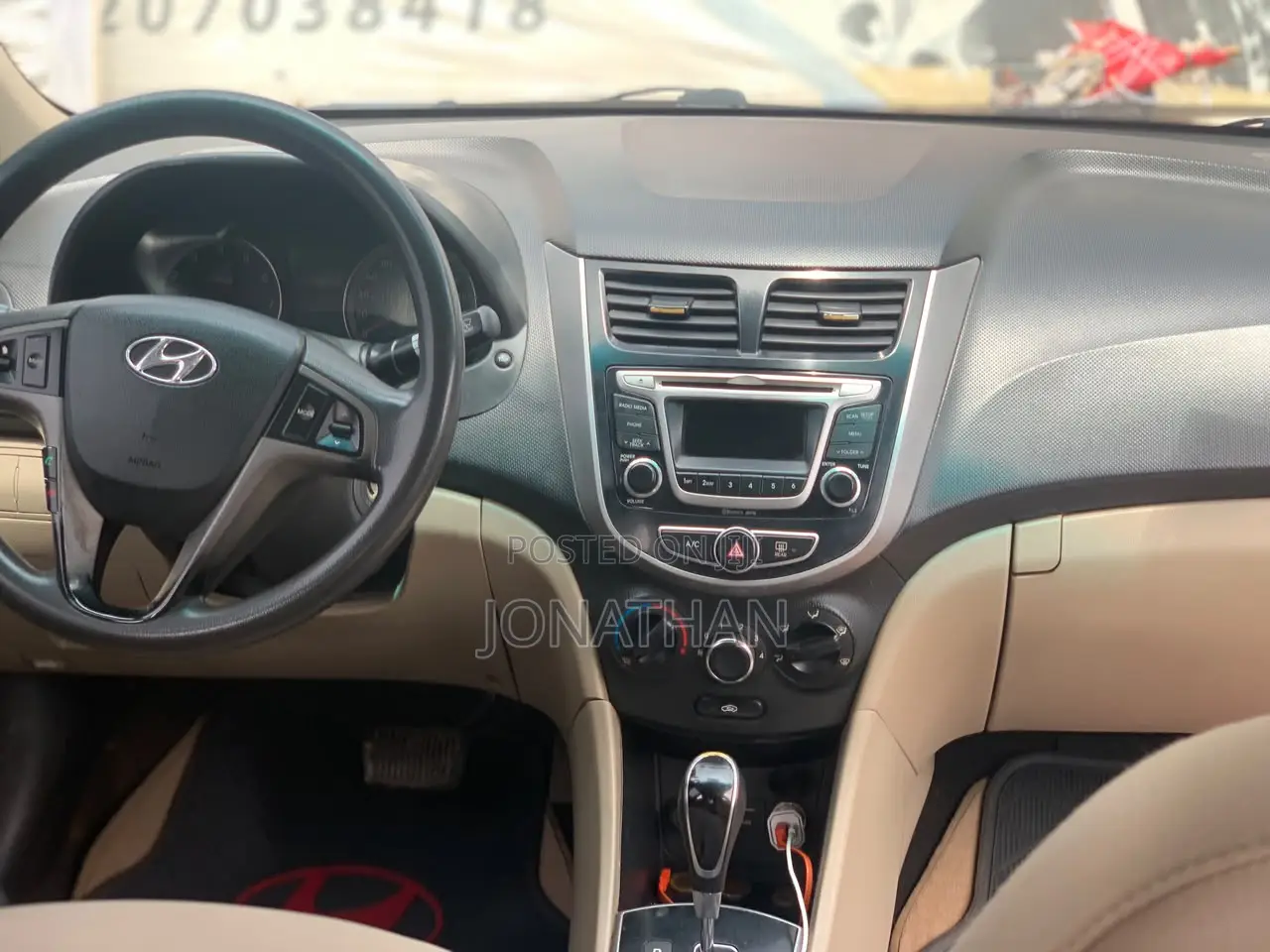 Hyundai Accent 2016 Black