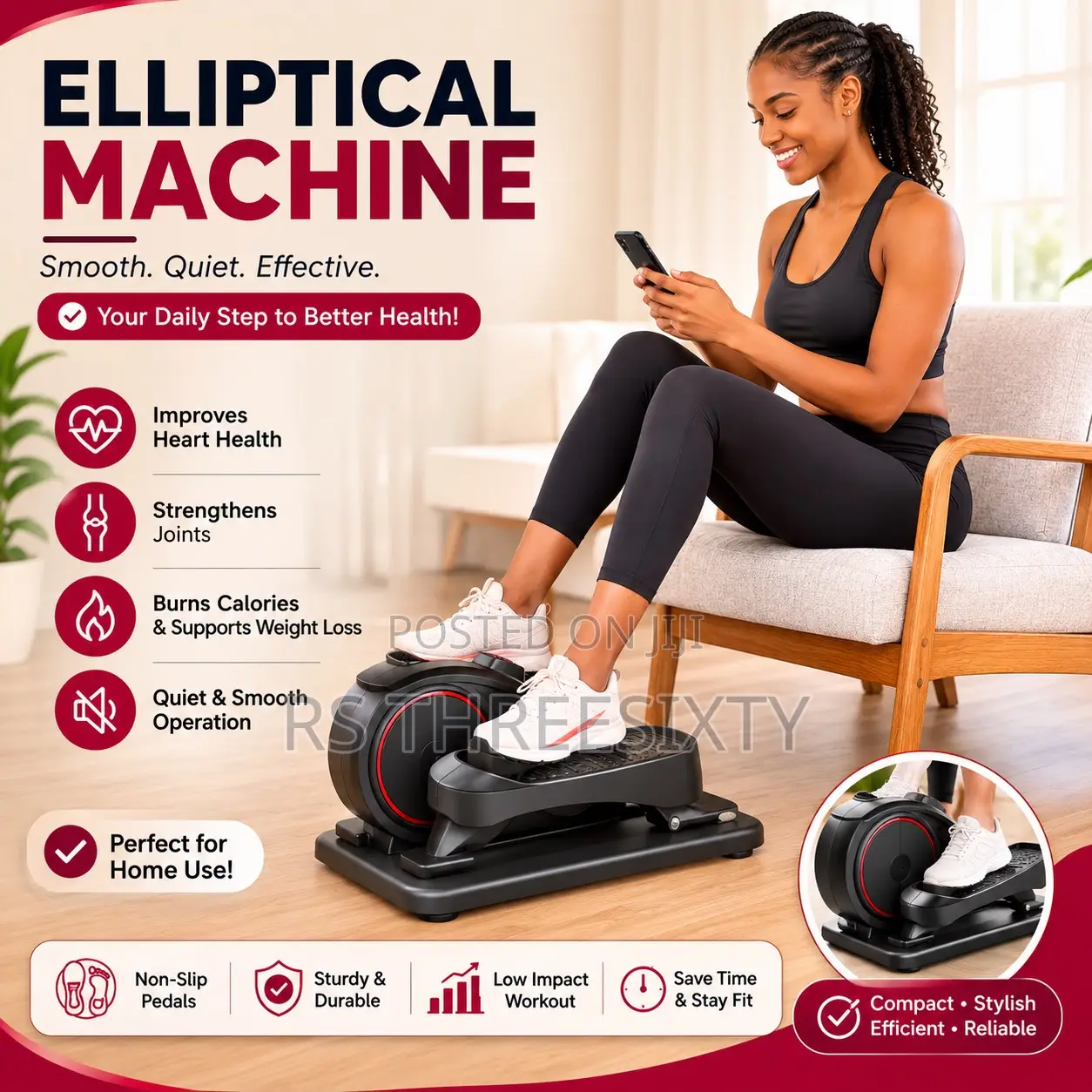 Under Desk Elliptical Machine