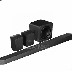 Choose Unique Samsung 9.1.4ch Sound Bar W/Subwoofer + Rear Speaker 