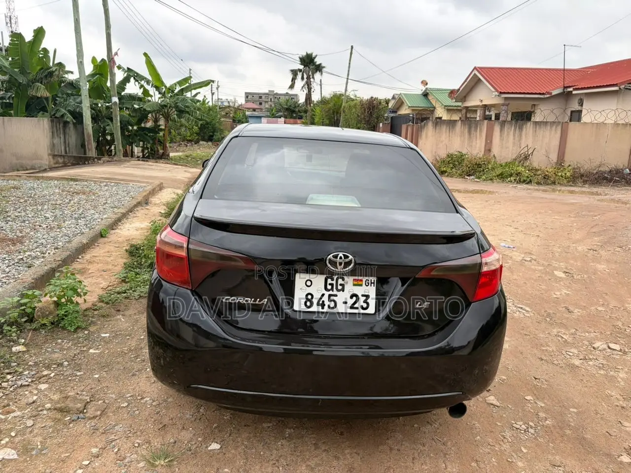 Toyota Corolla LE Eco (1.8L 4cyl 2A) 2018 Black