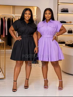 Elegant Polycotton Corporate Dresses
