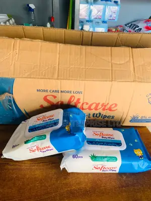 Softcare Baby Wet Wipes Alcohol Free, (20pack X 60 Single Wipes)