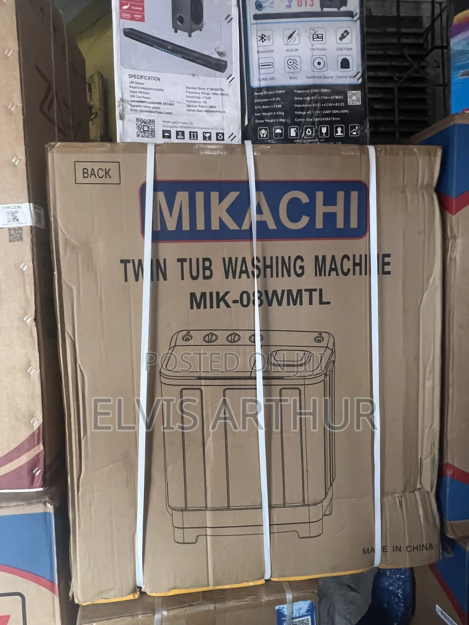 Washing Machine 8kg- 15kg Twin Tub (+ Complete Dry)