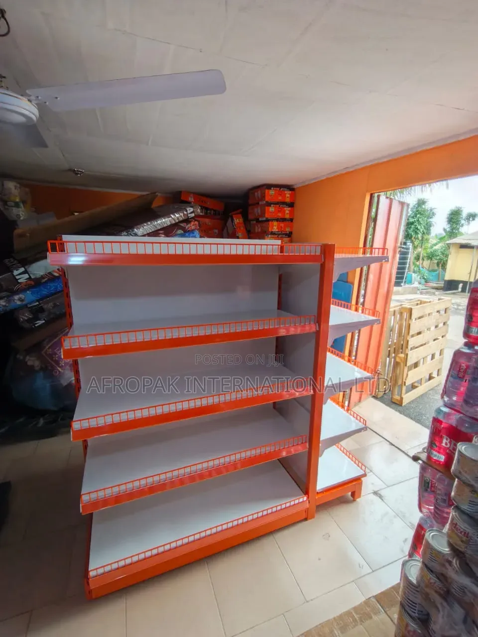 Bright Supermarket Shelving, Heavy Duty