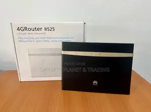 Huawei B525 Cat6 4g Lte Speed 300mbps Cpe Router With Backup Powerpack
