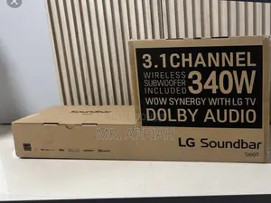 Original Lg S60t 3.1channel Wireless Sound Bar(Black)