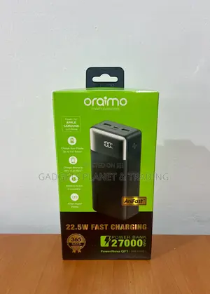 Oraimo Powernova Qf1 27000mah 22.5w Super Fast Power Bank
