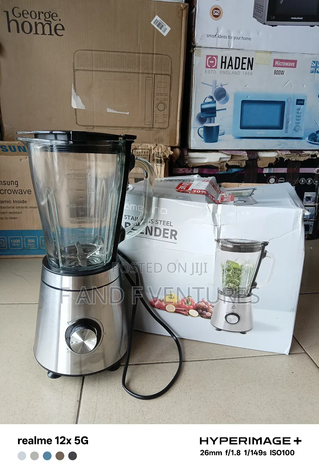 Ambiano Glass Blender - Uk