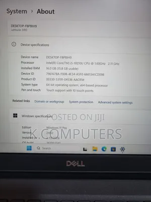 Laptop Dell Latitude 3410 8GB Intel Core i5 SSD 256GB