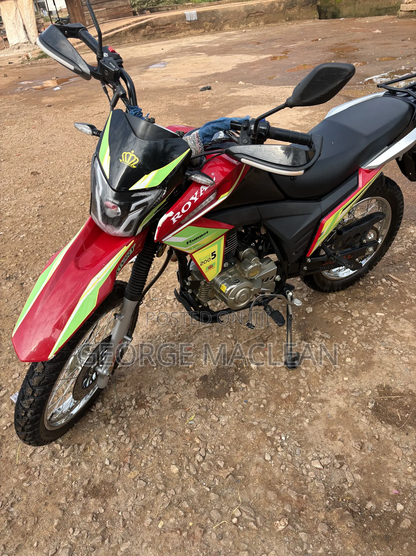 Royal Motorcycle 2025 Red