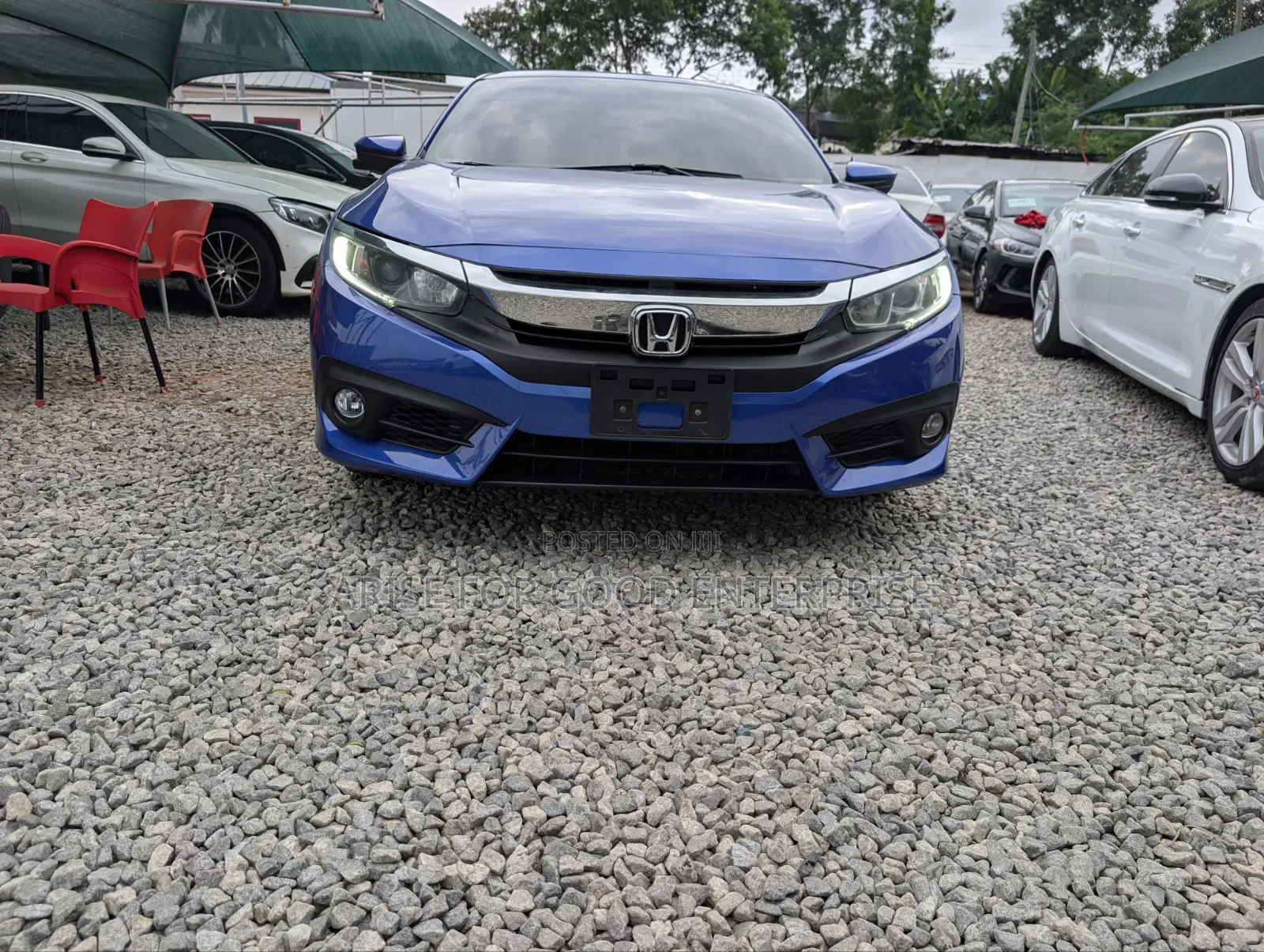 Honda Civic EX 4dr Sedan (2.0L 4cyl) 2017 Blue