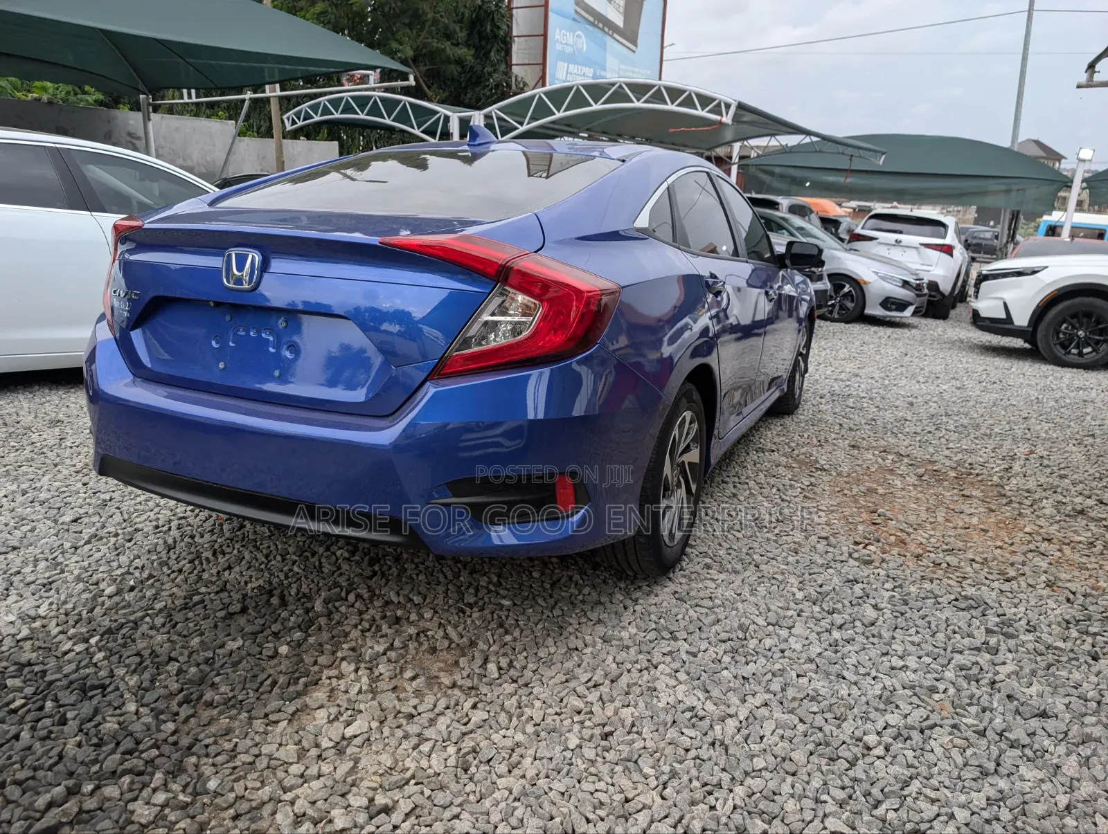 Honda Civic EX 4dr Sedan (2.0L 4cyl) 2017 Blue